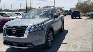 2023 Nissan Pathfinder SL w Premium Boulder Gray w Black Roof [upl. by Hummel]