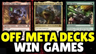 Win Games in MTG Standard Best of One Bo1 with OffMeta Rogue Decks mtg [upl. by Zebada]