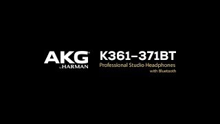 AKG K361BT and K371BT Headphones Precision Performance Meets Pure Freedom [upl. by Nomihs]