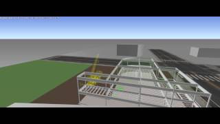 Autodesk Navisworks Timeliner Example [upl. by Landri]