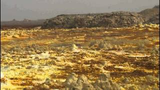 DALLOL volcano in DANAKIL DEPRESSION ETHIOPIA 2015 [upl. by Innattirb]