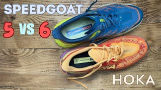 HOKA Speedgoat 6 vs Speedgoat 5  Should you Upgrade [upl. by Rancell35]