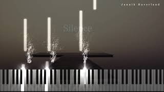 Sad Piano Music  quotSilencequot Piano Tutorial [upl. by Redyr]