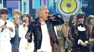 TAEYANG1124SBS Inkigayo링가 링가RINGA LINGANo1 of the week [upl. by Enohpets]