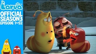 Official 90 MIN LARVA Season 3 Episode 1  52 [upl. by Alaham323]