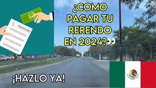 Cómo pagar REFRENDO 2024 [upl. by Ednalrim]