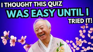 Are You A Welleducated Person Over 60  General Knowledge Quiz [upl. by Doownel]