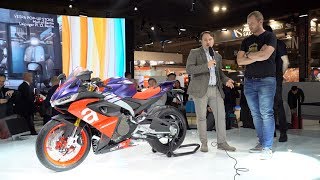 New Aprilia RS660 and Tuono 660 An Interview with Diego Arioli from Aprilia [upl. by Evanne]