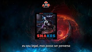 Arcane League of Legends OST  MIYAVI amp PVRIS  Snakes tradução [upl. by Otaner]