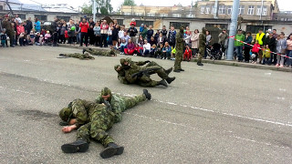 Slavnosti svobody 2 den 2 část AČR Bojové umění Musado [upl. by Elita815]