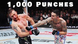 Max Holloway Newest Highlights 2024  1000 Career Punches‼️ UFC 308 Fight [upl. by Oigimer]