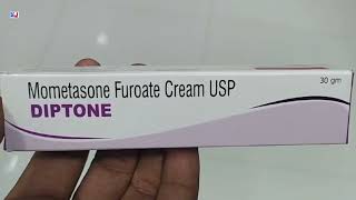 DIPTONE Cream  Mometasone Furoate Cream USP  DIPTONE Cream Uses Side effects benefits Dose Review [upl. by Martelli]