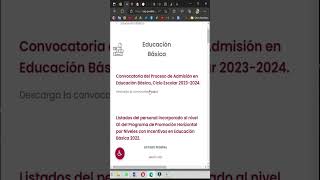 Convocatoria ADMISIÓN 20232024 USICAMM [upl. by Enilarac]