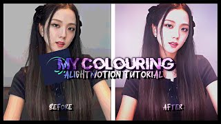 My colouring tutorial  alight motion  krystal97 [upl. by Hadik622]