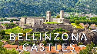 Bellinzona castles  An extraordinary UNESCO world heritage site [upl. by Rafiq497]