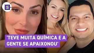 Andressa Urach diz que exmarido era cliente e se apaixonou Me comeu gostoso [upl. by Llessur49]