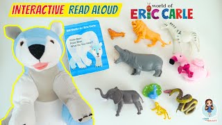 Polar Bear Polar Bear What Do You Hear Read Aloud Book  Eric Carle Animated Stories Animals Names [upl. by Delfine]