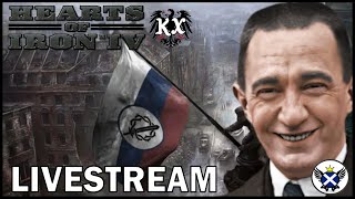 HOI4 Kaiserredux Russian Republic Livestream  Mister Happy Returns [upl. by Toll25]