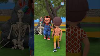 Bagiche ka bhoot 😱l Gulli Bulli l Cartoon l granny I tmkoc l shortscomedy [upl. by Aloysia]