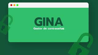 Conoce más sobre GINA Gestor de Contraseñas [upl. by Brockie365]