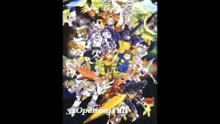 Digimon FrontierOpening 4Fire Full version [upl. by Eilatam]