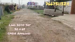 Resale Property  Ayaypakkam  Ambattur  CMDA Land For Sale  84 Lakhs [upl. by Geier411]