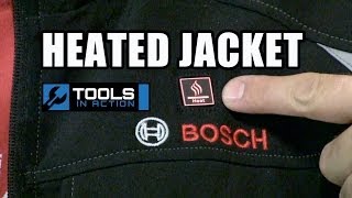 Bosch 12V Max Heated Jacket PSJ120M [upl. by Ttezil]