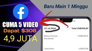 RAHASIA CARA MENGHASILKAN UANG DARI REELS FACEBOOK 2024 [upl. by Aizti277]