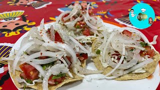 Receta Tostadas de Cueritos Estilo Jalisco  Cocinando Con Mamá [upl. by Nohtanhoj44]