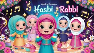 Hasbi Rabbi jallallah naat naat for kids safaislamic HiTechIslamic [upl. by Sucul]