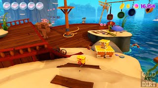 SpongeBob and the cosmic shake clean up collectibles Pirate level [upl. by Baniaz]