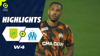 FC NANTES  OLYMPIQUE DE MARSEILLE 1  1  Highlights  FCN  OM  20232024 [upl. by Pilar67]