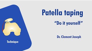 Patella Taping  do it yourself [upl. by Rovert]