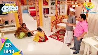 Taarak Mehta Ka Ooltah Chashmah  Episode 1843  Full Episode [upl. by Akinuahs]