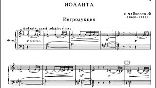 Tchaikovsky  Iolanta with score [upl. by Enilra618]