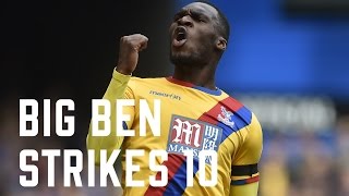 Christian Benteke  First ten Premier League goals for Crystal Palace FC [upl. by Duaner116]