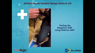 Aculife Electric Potential Therapy Device D178 Tests [upl. by Akihsay]