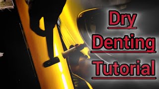 Easy Way to Repair Dents on Car  Paintless Dent Repair Kit  PDR Tutorial [upl. by Wolbrom]