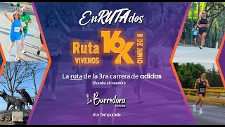 SPLIT 16k de Adidas en Viveros de Coyoacan EnRUTAdos  Rumbo al Maraton CDMX 2024 [upl. by Werd981]