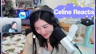 1 hour and 50 minutes of celine reacting to otv amp friends D [upl. by Standice]