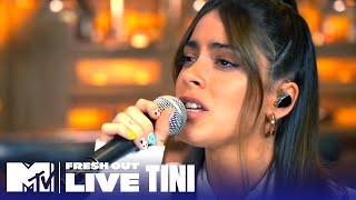 TINI Performs “Un Beso en Madrid”  MTVFreshOut [upl. by Purdum60]