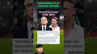 MANCINI BILANG KE PELATIH BARU ARAB quot ENAKKAN MAIN LAWAN PERINGKAT 130 🤣 [upl. by Droflim865]