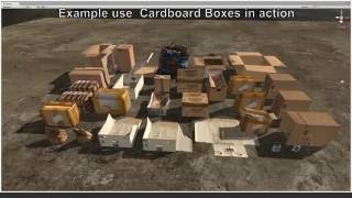 Cardboard Boxes Pack for Unity [upl. by Hodges]