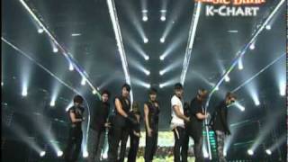 3rd Week of May 2010 KChart  1 Bonamana  Super Junior 2010521  Music Bank [upl. by Felicle]