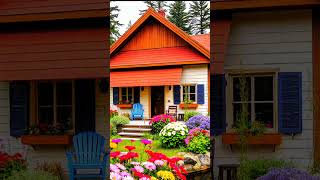 The Enchanting World of Tiny House Gardens shorts [upl. by Latimore]