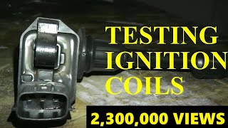 How To Test Ignition Coils with Basic Hand Tools HD [upl. by Guimond]