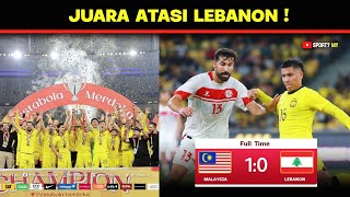 Harimau Malaya Juara Pestabola Merdeka 2024 Atasi Cabaran Getir LEBANON [upl. by Alphonsa]