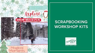 Scrapbooking Workshop Kits by Stampin’ Up [upl. by Heintz]