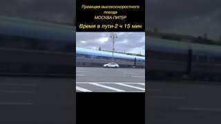 Транспорт будущего москвапитер проекция поезда будущее технологии россия [upl. by Nnhoj]