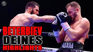 ARTUR BETERBIEV BRUTAL BEATDOWN Will Bivol get Deines fate FIGHT HIGHLIGHTS [upl. by Orelie]